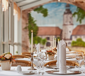 Hotel Schloss Schweinsburg Neukirchen Restaurant