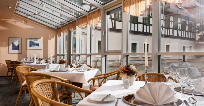 Hotel Schloss Schweinsburg Neukirchen Restaurant