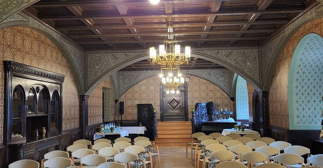 Marriage hall at Hotel Schloss Schweinsburg